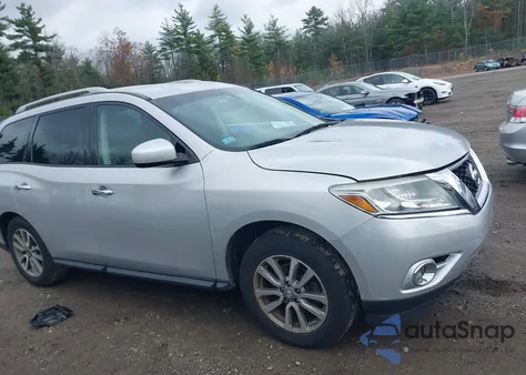 2015 Nissan Pathfinder Sv из США, поврежденный, VIN 5N1AR2MM1FC691612